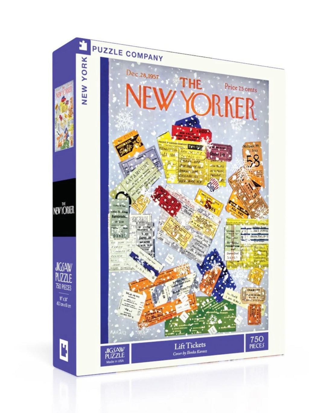 New York Puzzle | 750 Pieces | Lift Tickets