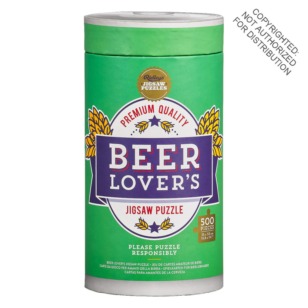 Ridley’s | 500 Piece |Beer Lover’s