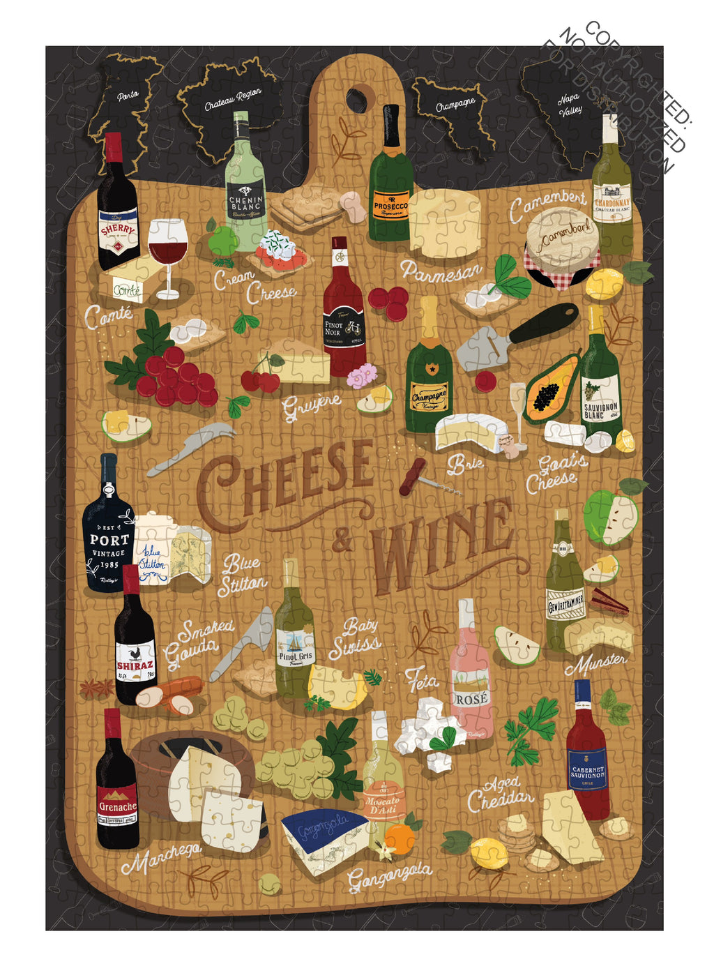Ridley’s | 500 Piece |Cheese + Wine