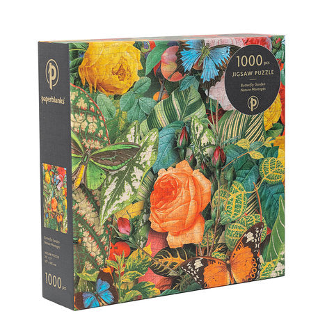 Paperblanks | 1000 Pieces | Nature Montages Butterfly Garden