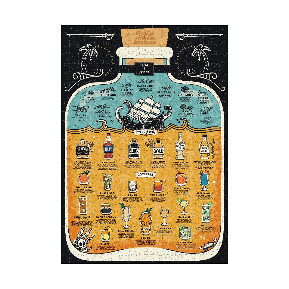 Ridley’s | 500 Piece |Rum Lover’s