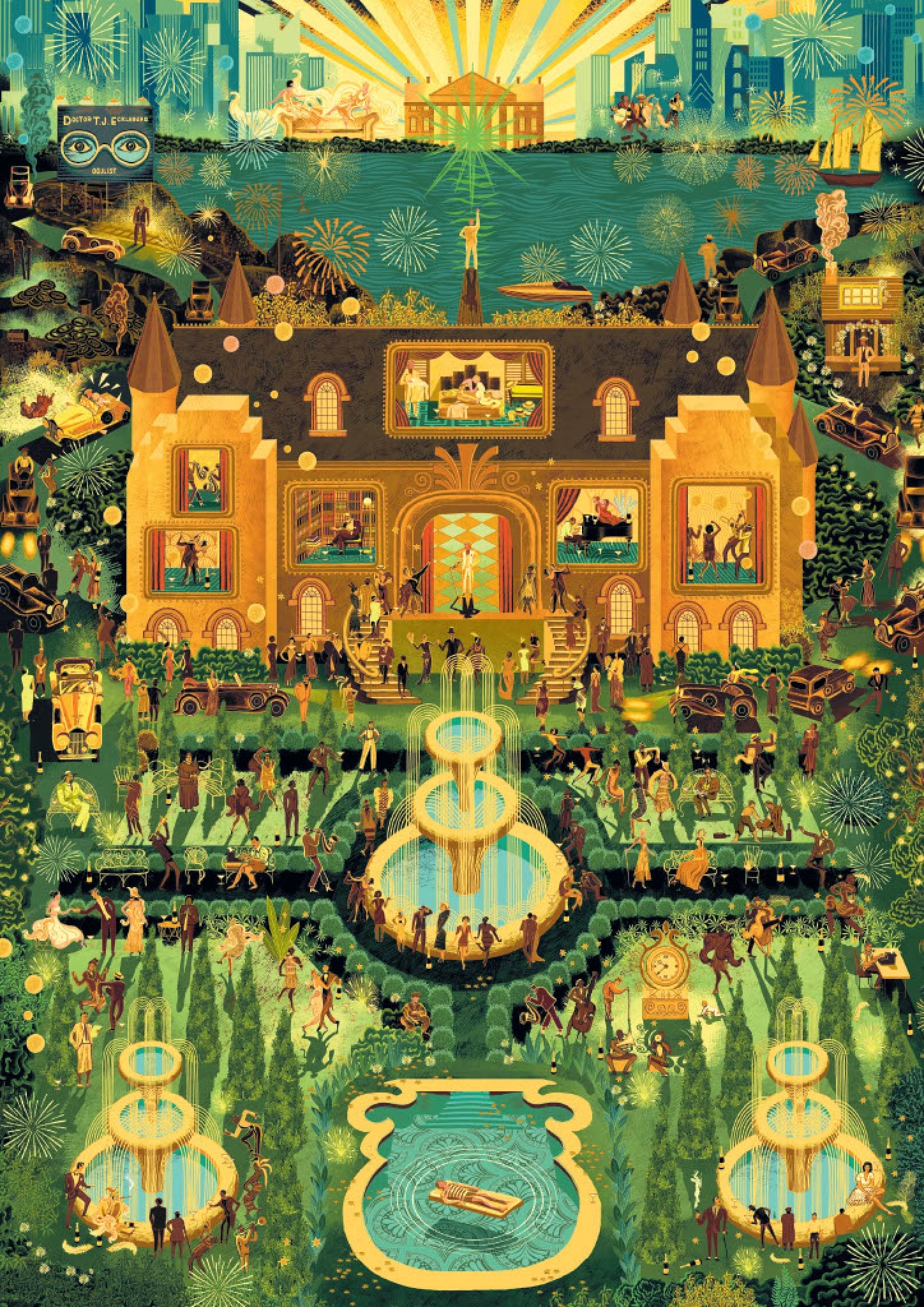 Laurence King | 1000 Pieces| The World of the Great Gatsby