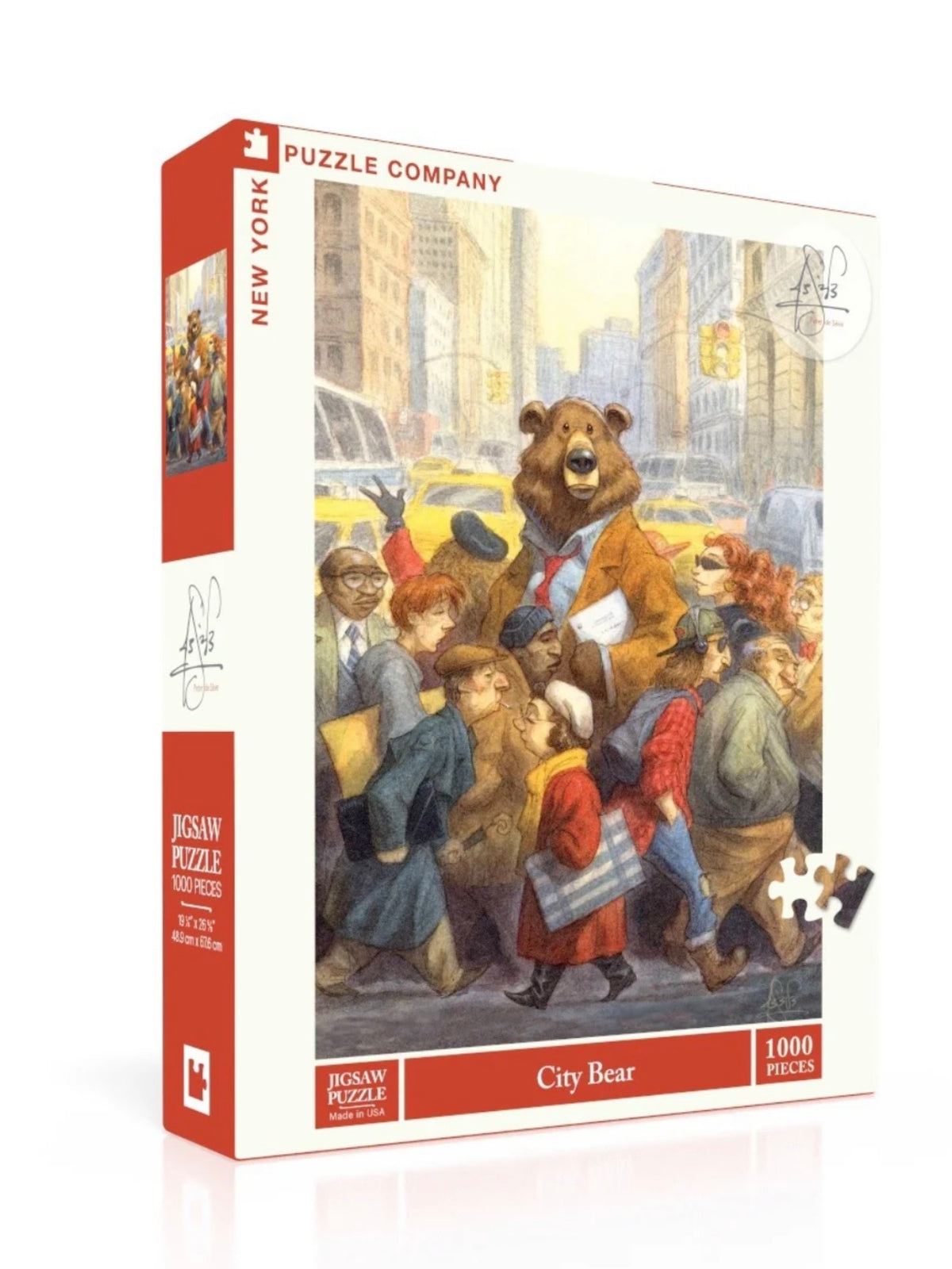 New York Puzzle | 1000 Pieces | City Bear