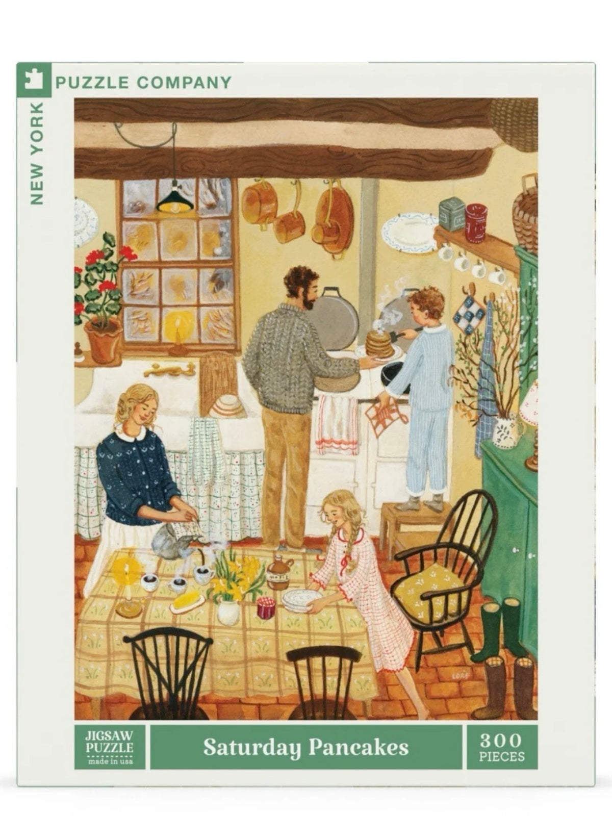 New York Puzzle | 300 Pieces | Saturday Pancakes