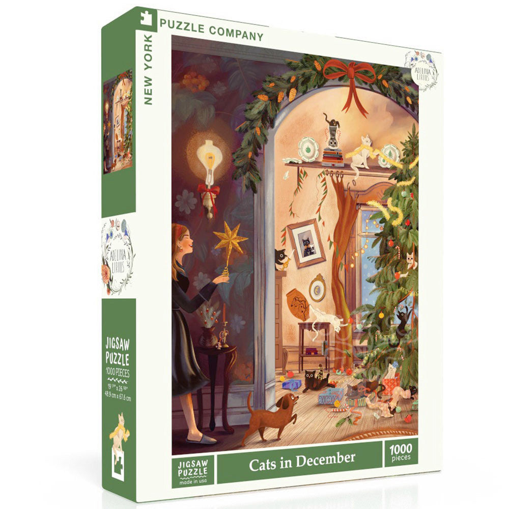 New York Puzzle | 1000 Pieces | Cats in December
