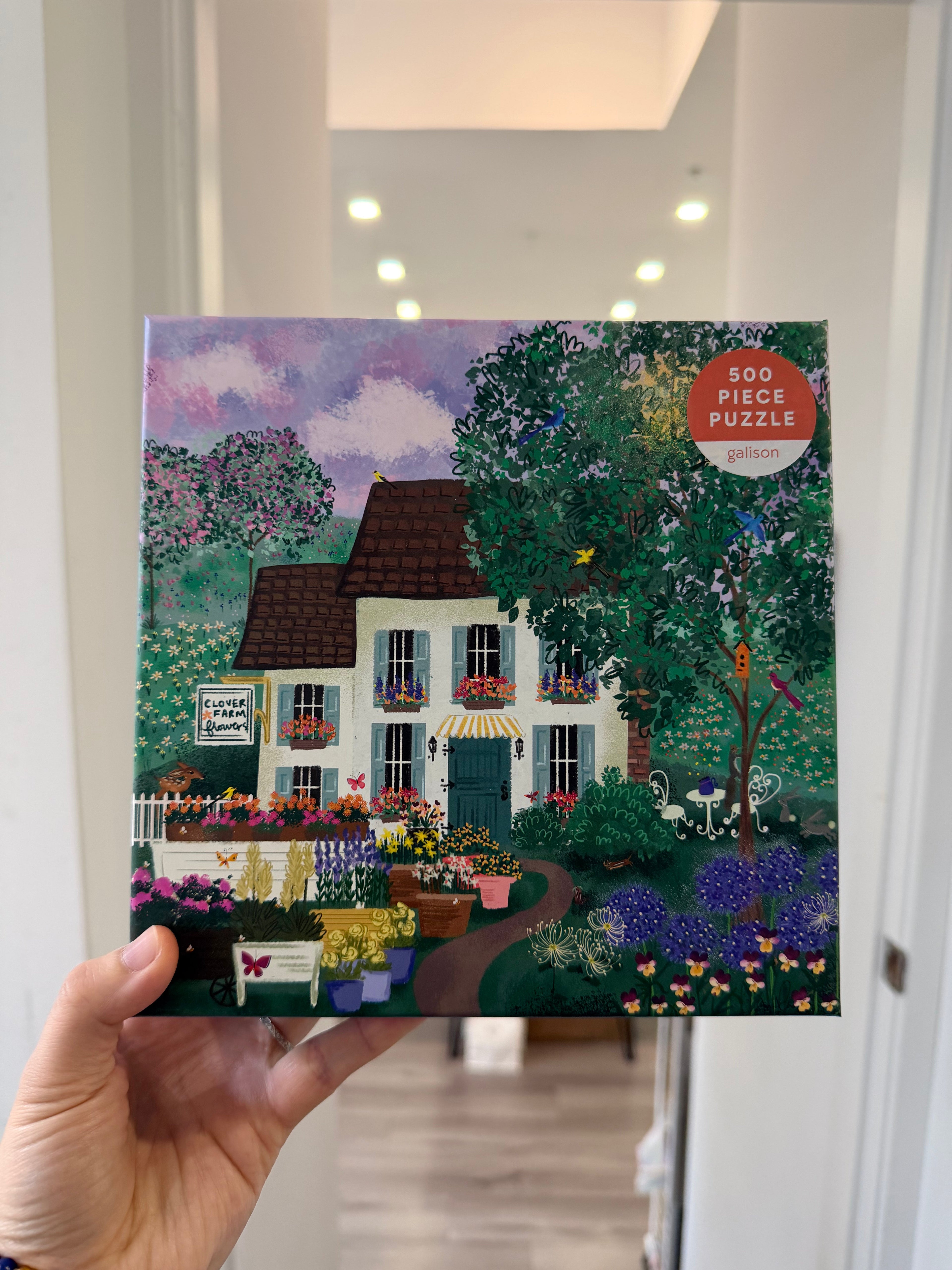 Galison | 500 Pieces | Garden Path Puzzle