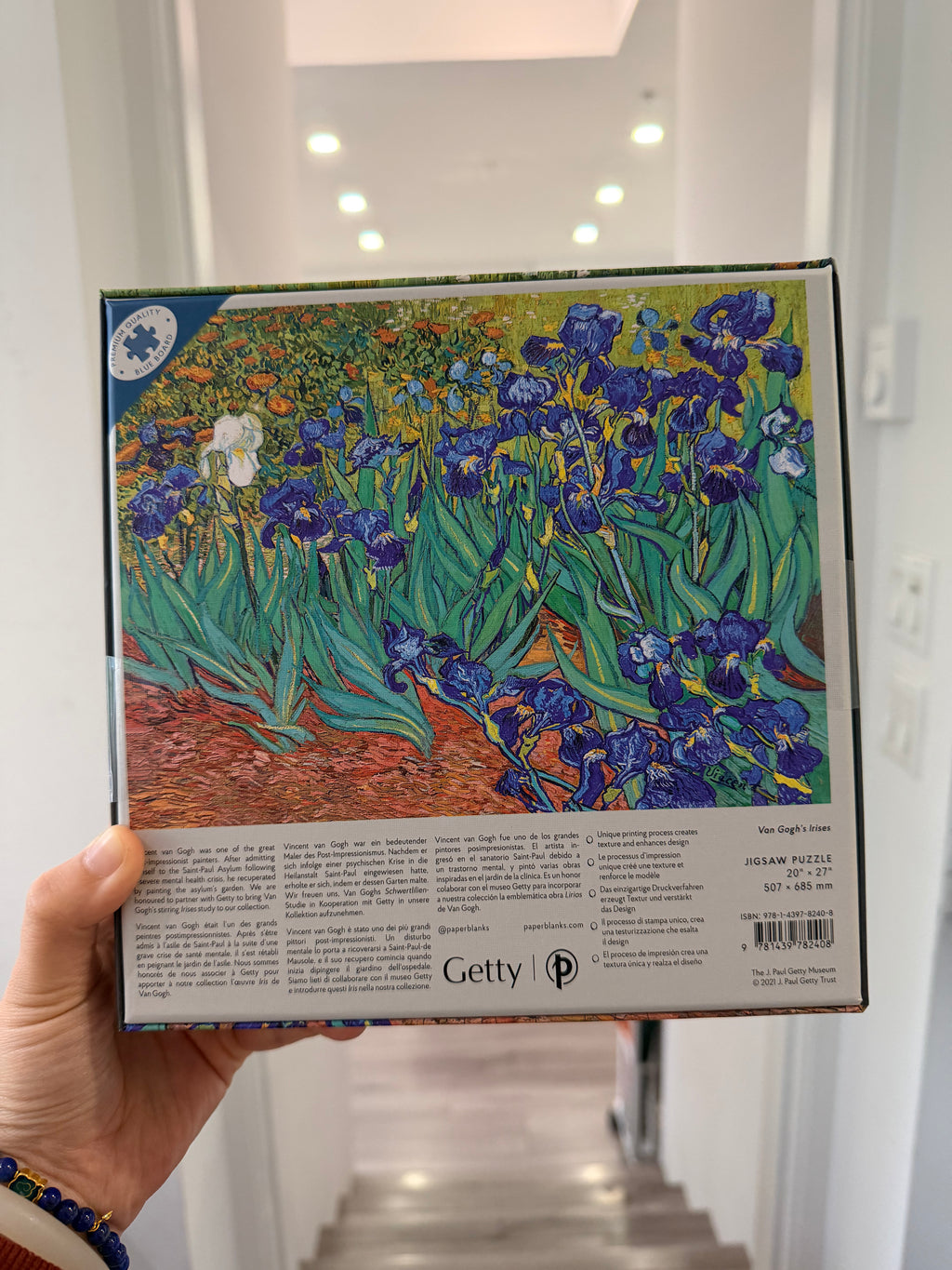 Paperblanks | 1000 Pieces | Van Gogh Irises