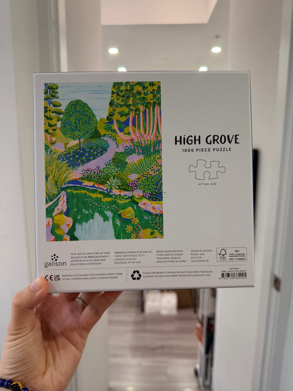 Galison | 1000 Pieces | High Grove Puzzle