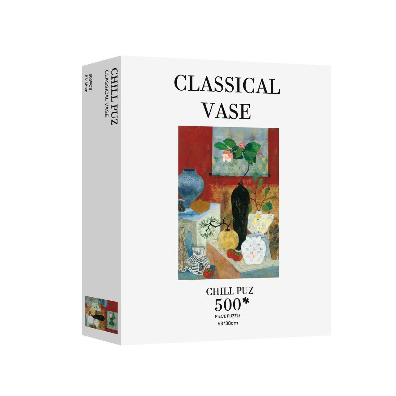 Chill Puz | 500 Pieces | Classical Vase