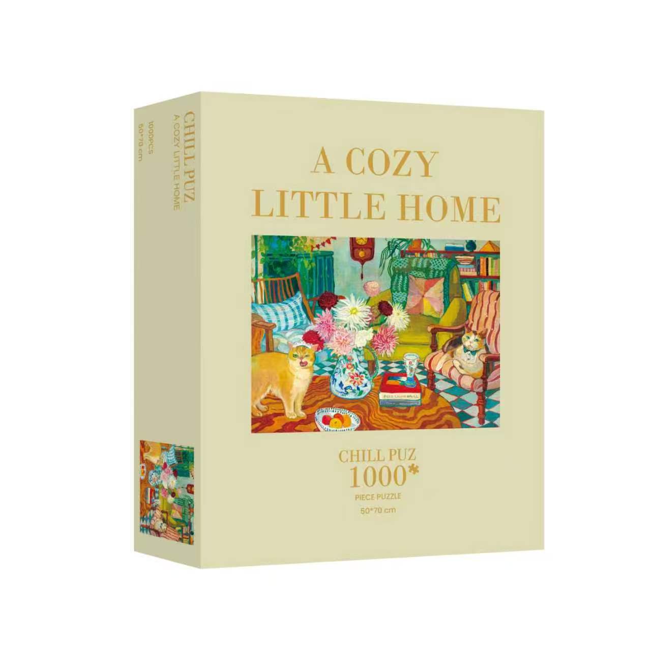 Chill Puz | 1000 Pieces | A Cozy Little Home