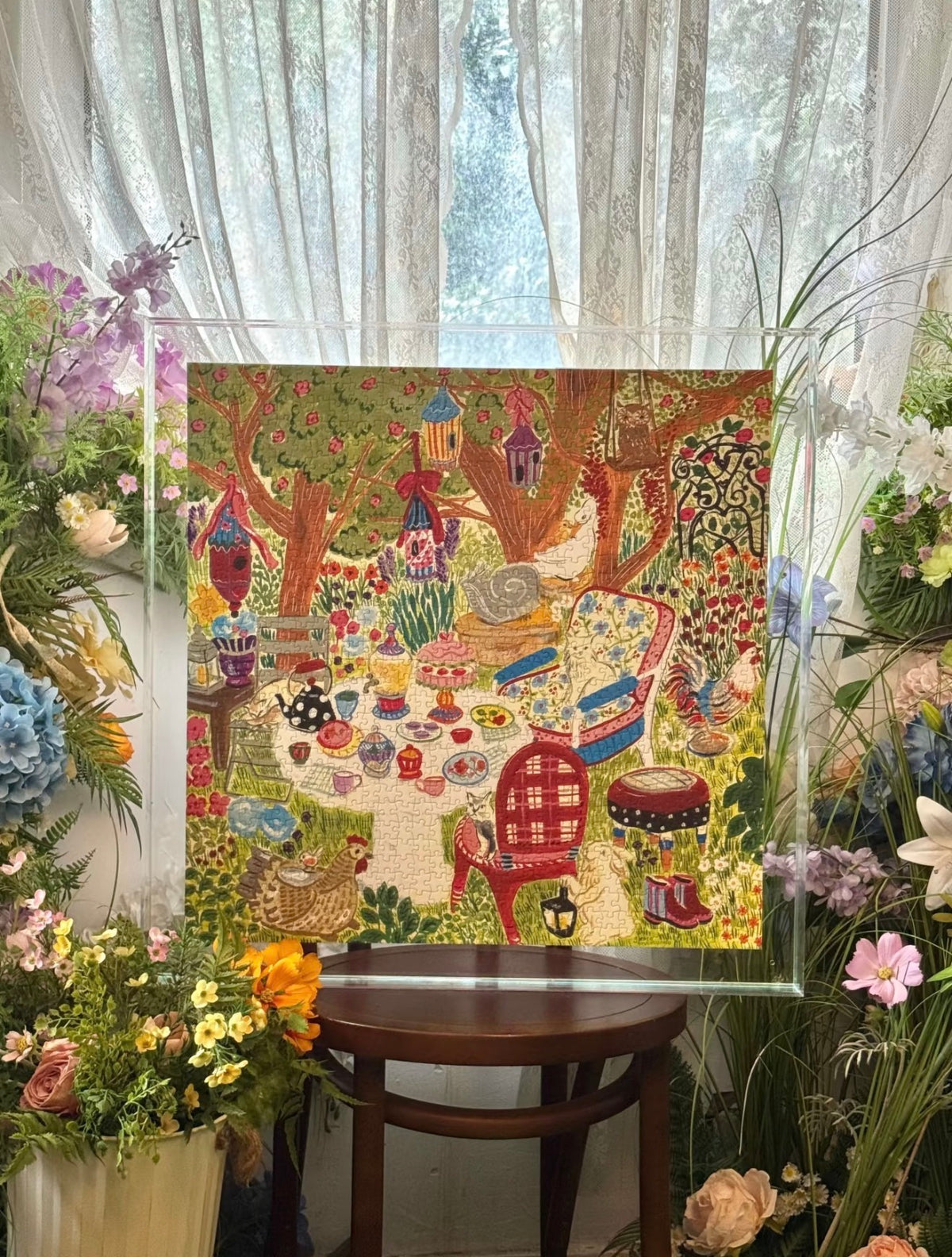 PuffinKids | 1000 Pieces | Peaceful Garden 宁静的花园