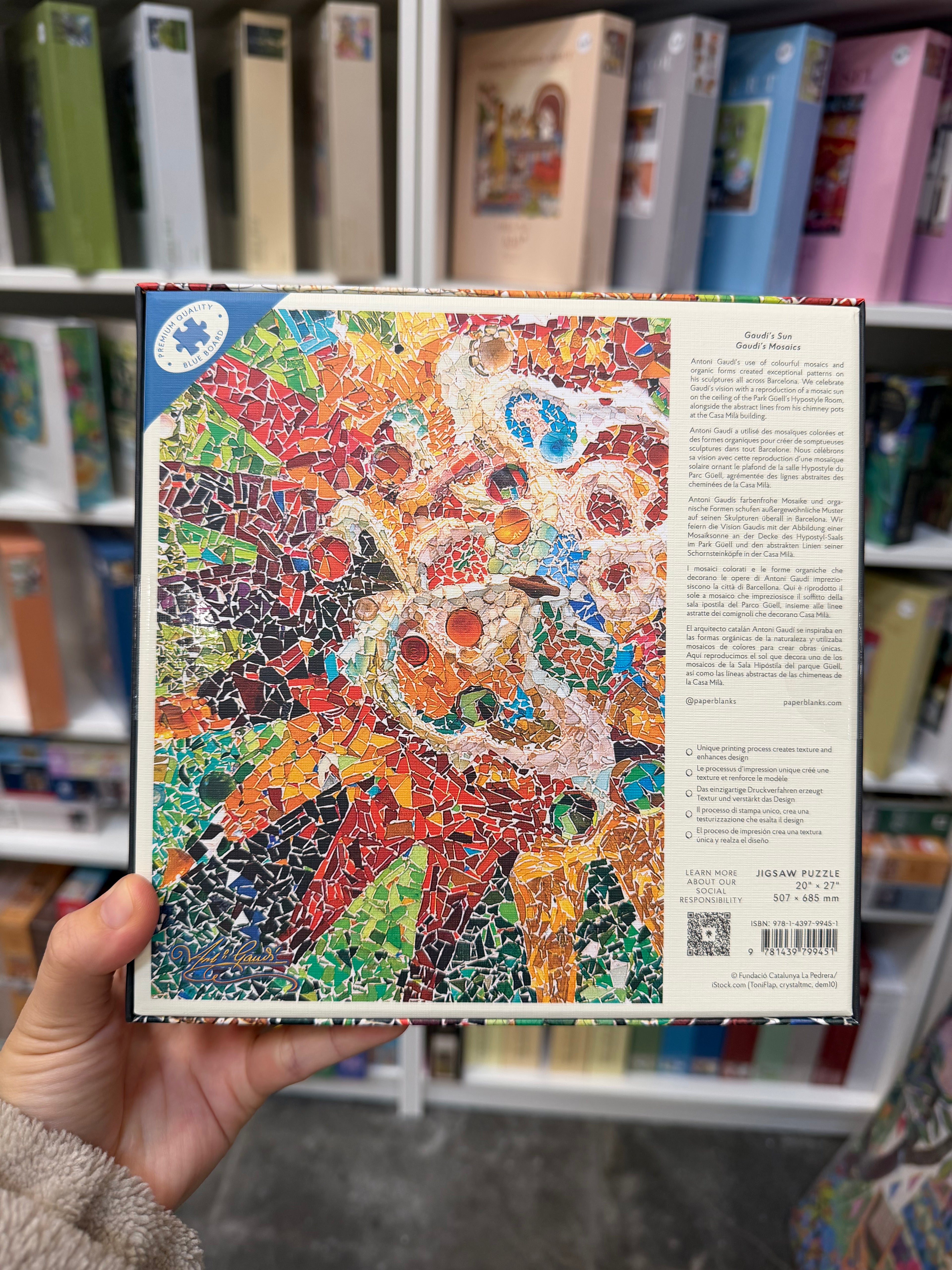 Paperblanks | 1000 Pieces | Gaudi's Sun