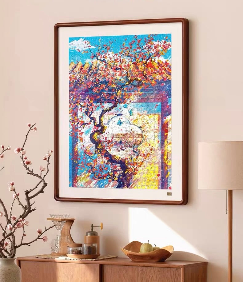 TOI | 1000 Pieces | Wintry Plum Shadows-Holographic Finish 蜡梅疏影镭射款