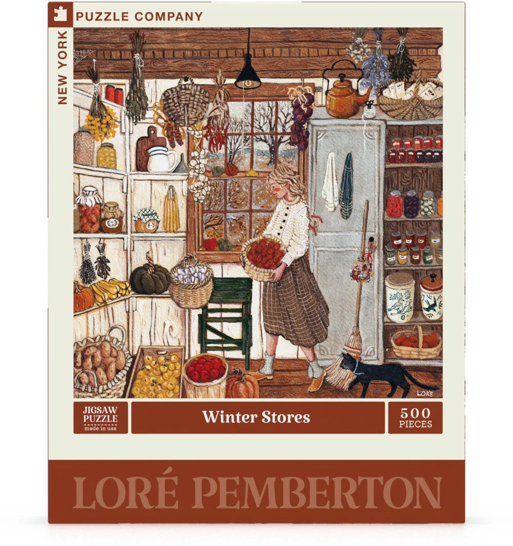 New York Puzzle | 500 Pieces | Winter Stores