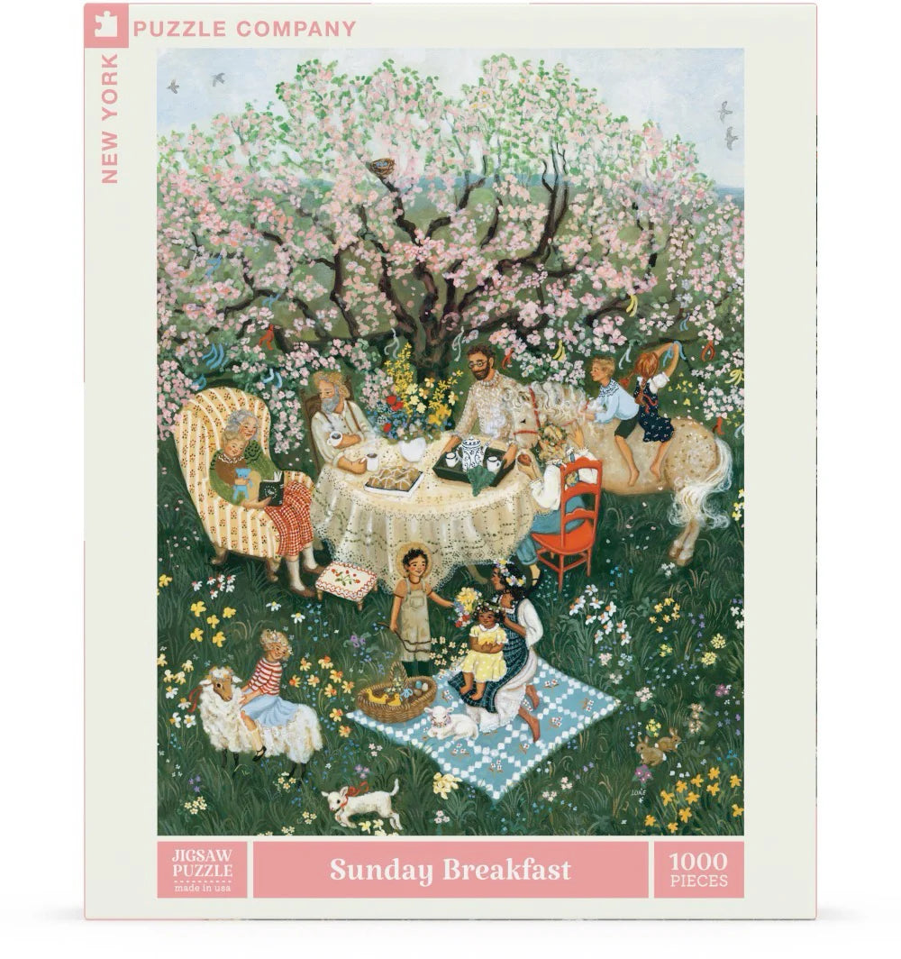 New York Puzzle | 1000 Pieces | Sunday Breakfast