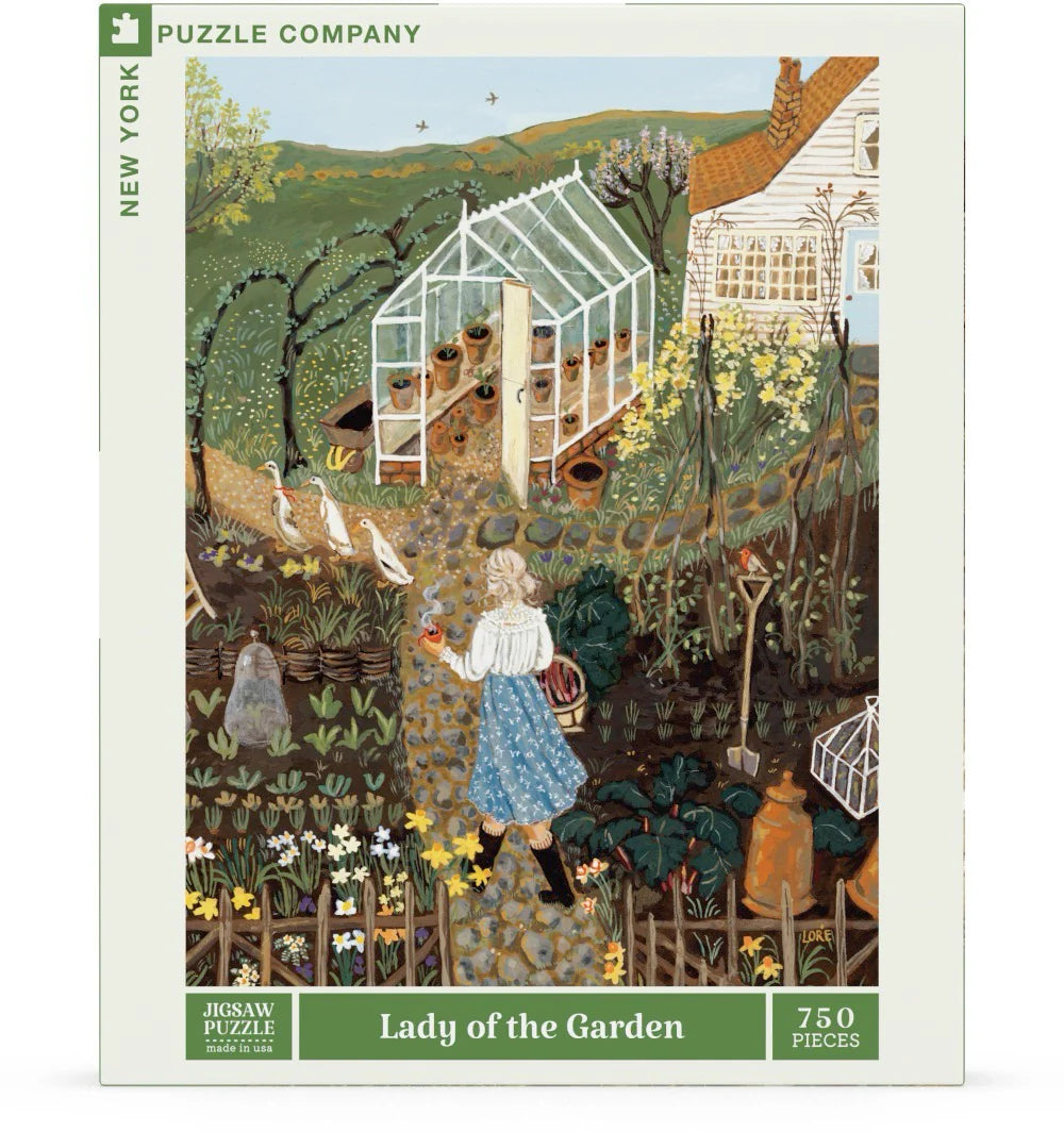 New York Puzzle | 750 Pieces | Lady of the Garden
