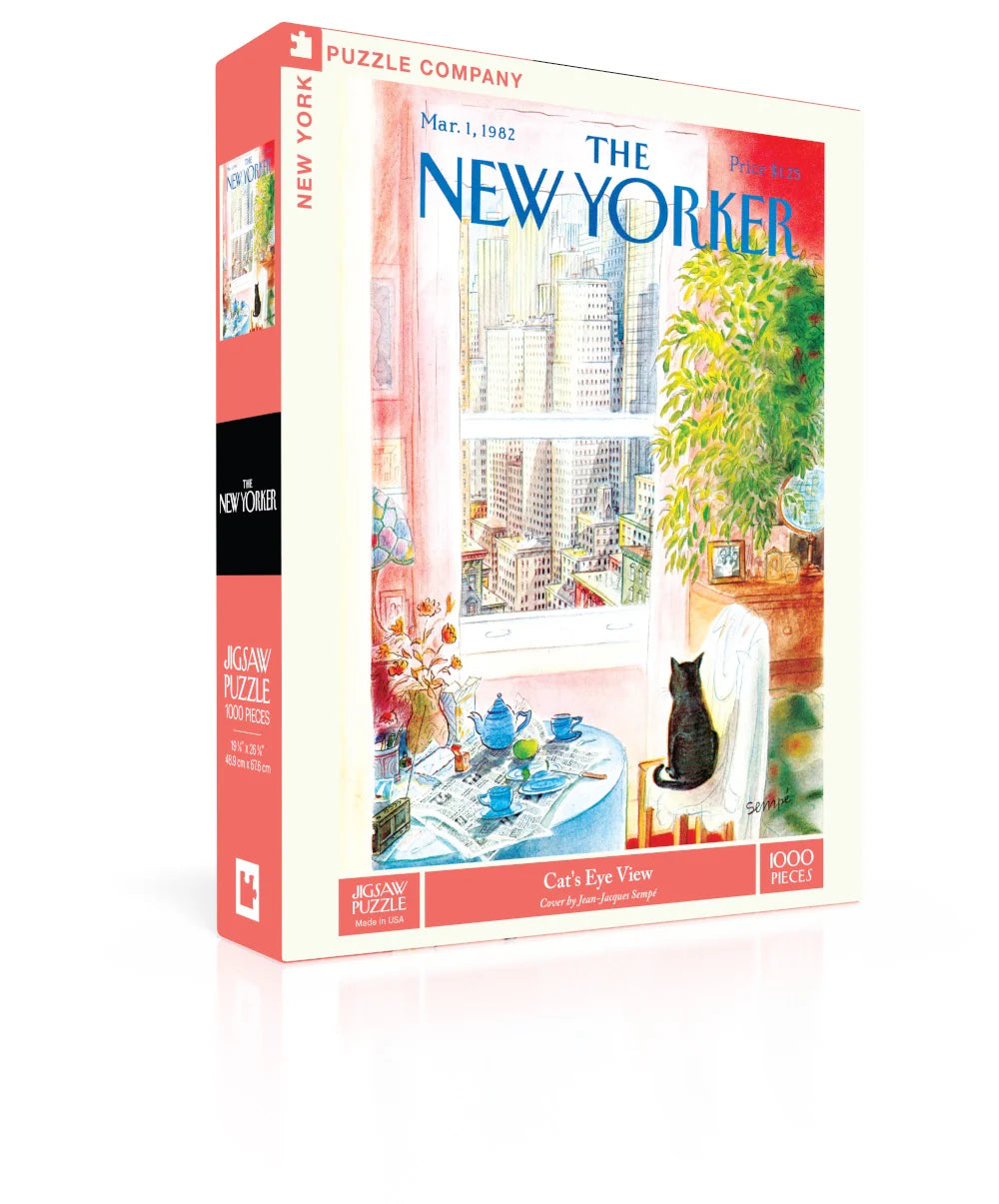 New York Puzzle | 1000 Pieces | Cat's Eye View