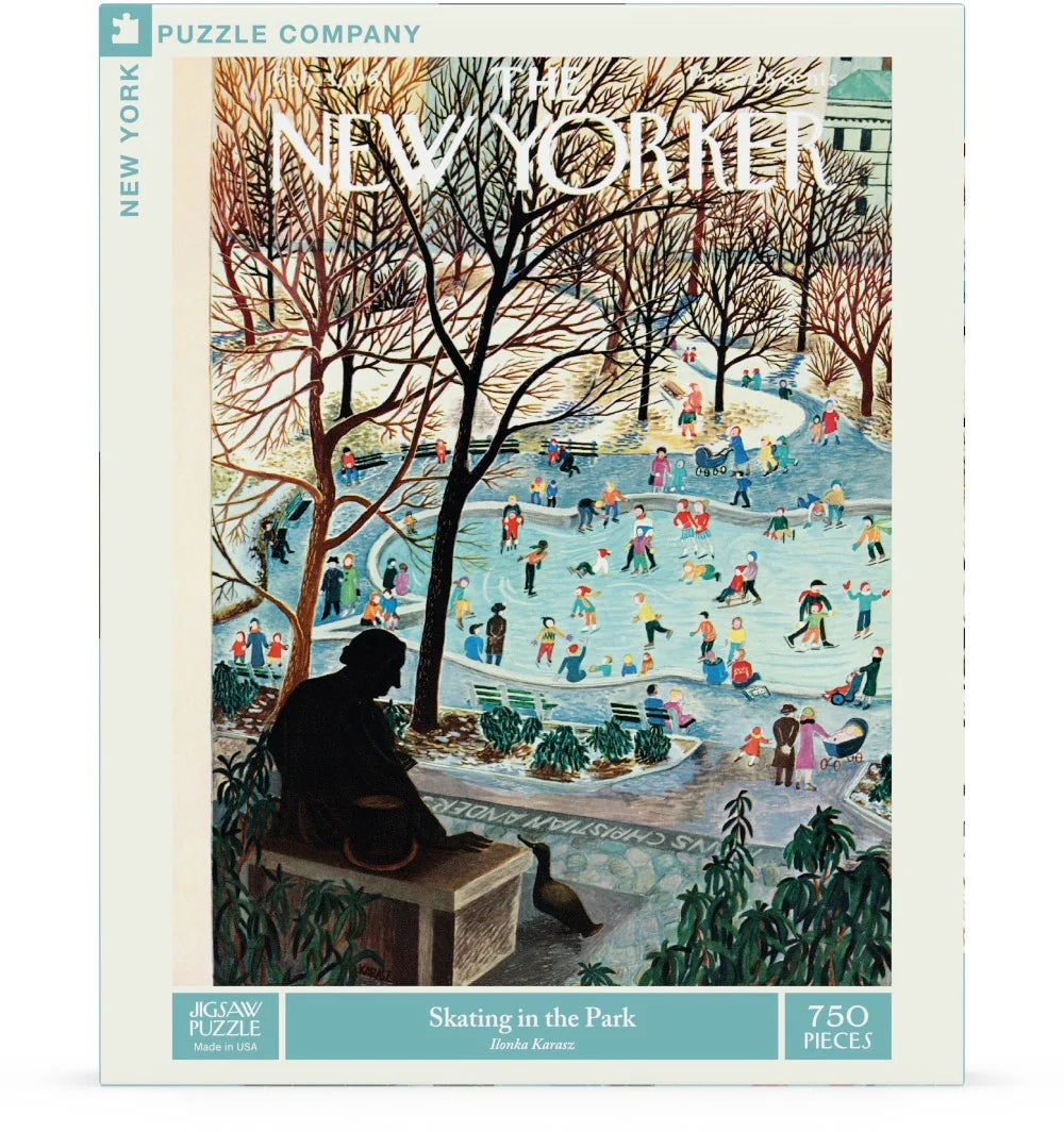 New York Puzzle | 750 Pieces | Skating in the Park