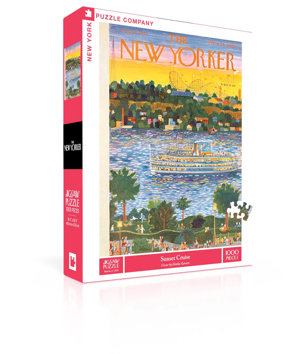 New York Puzzle | 1000 Pieces | Sunset Cruise