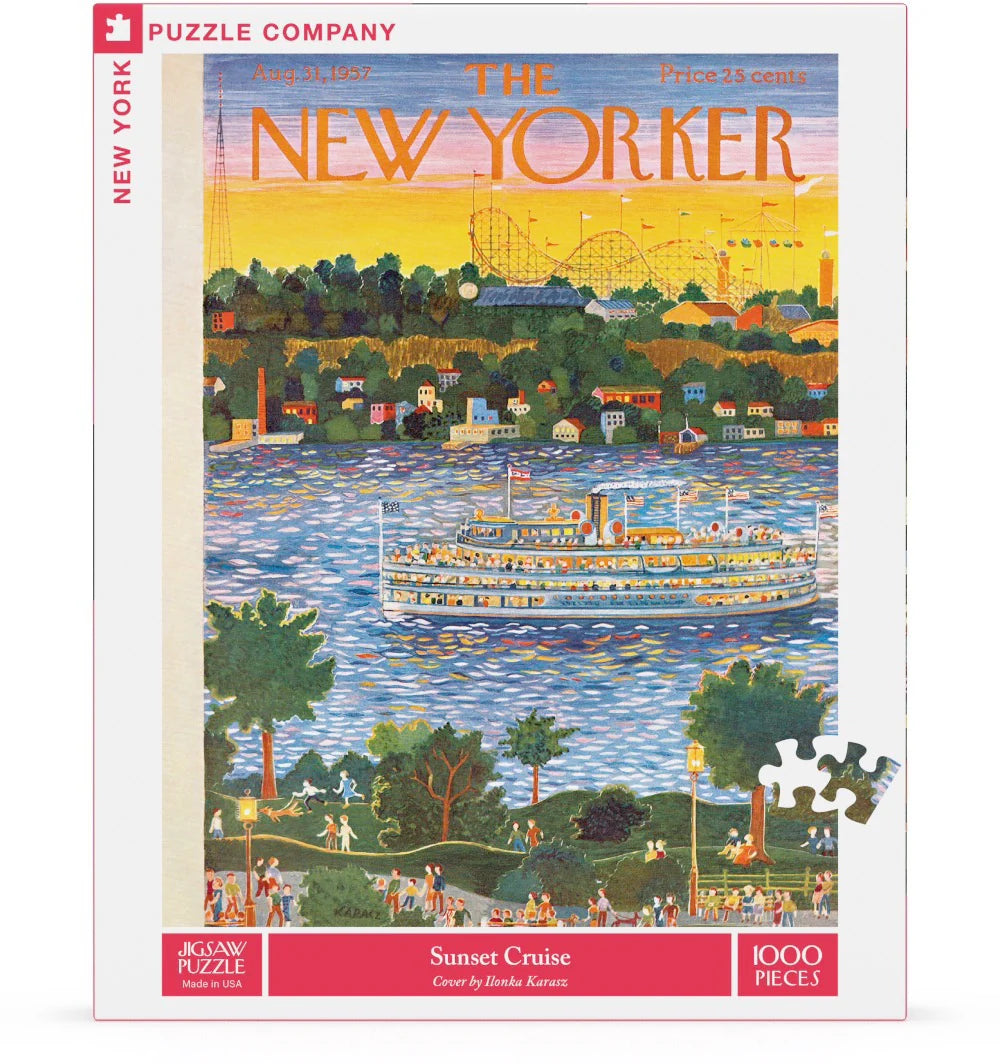 New York Puzzle | 1000 Pieces | Sunset Cruise