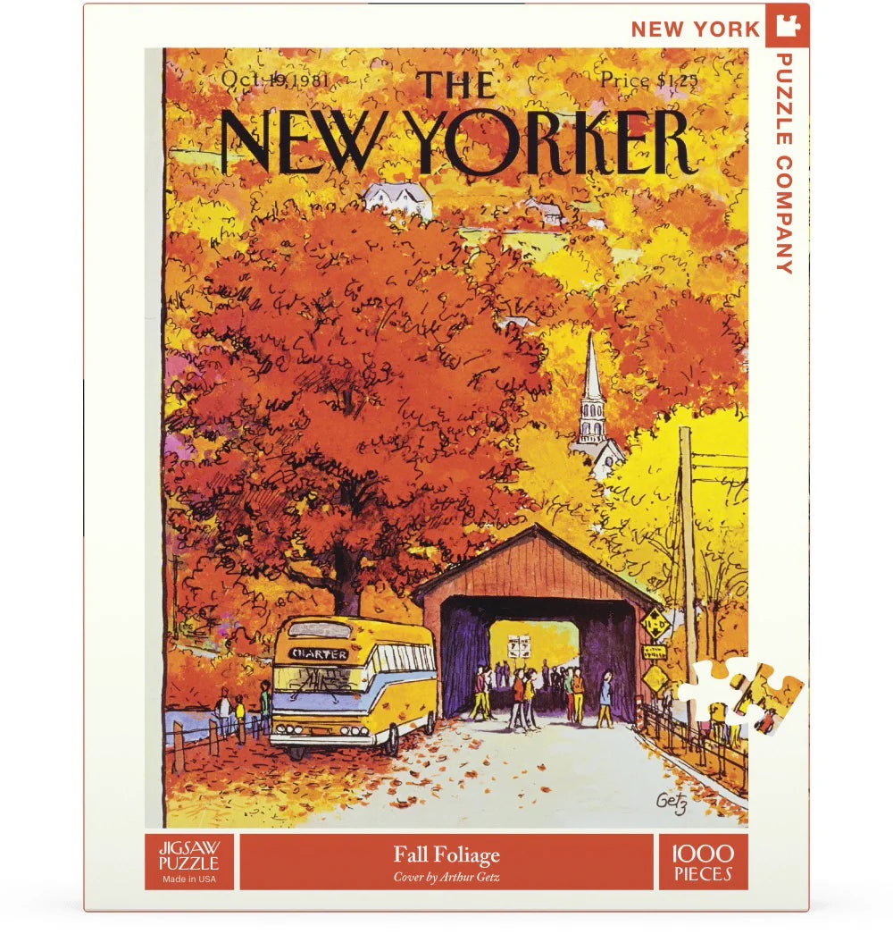 New York Puzzle | 1000 Pieces | Covered Bridge