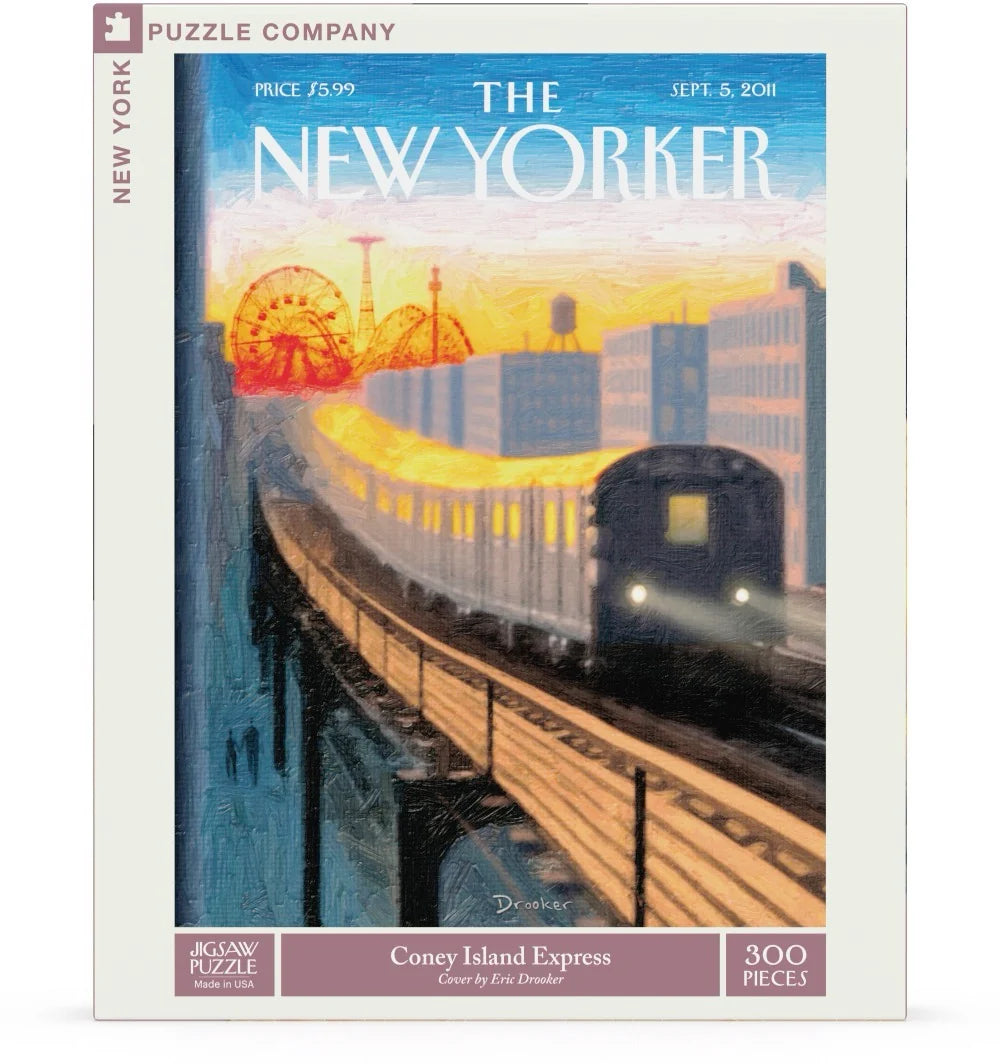 New York Puzzle | 300 Pieces | Coney Island Express