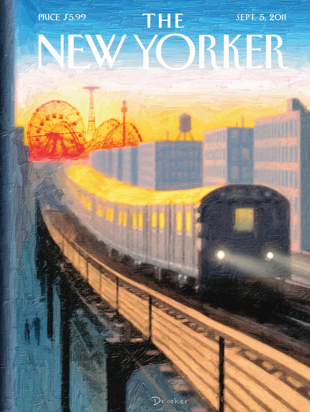 New York Puzzle | 300 Pieces | Coney Island Express